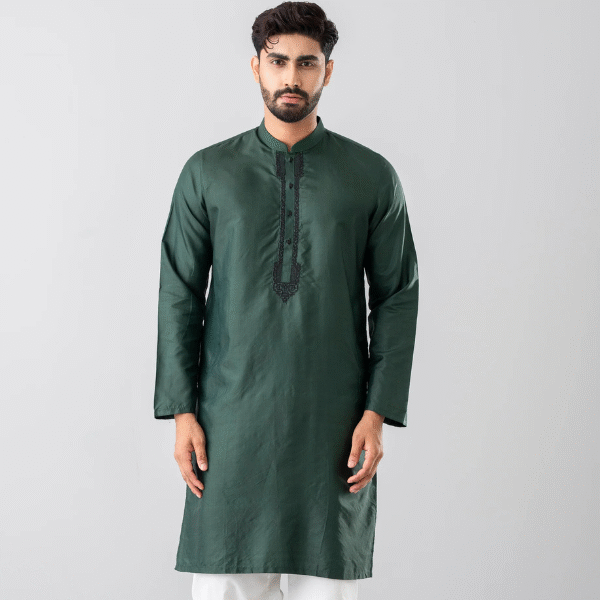 Regular Fit Embroidered Panjabi